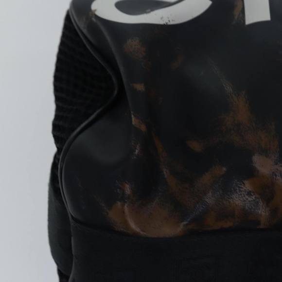 CHANEL Sports Line Drum bag Shoulder Bag Vinyl Black CC Auth bs15851 - Picture 9 of 16